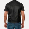City Walker Mens Leather Vest