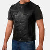 City Walker Mens Leather Vest