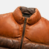 Ebon Attire Mens Leather Motorcycle Vest