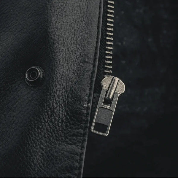 Steel Flyer Leather Vest