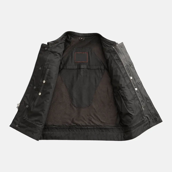 Steel Flyer Leather Vest