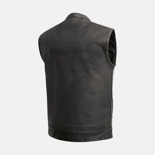 Steel Flyer Leather Vest