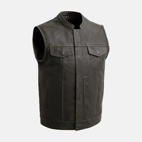 Steel Flyer Leather Vest