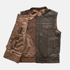 Steel Flyer Leather Vest