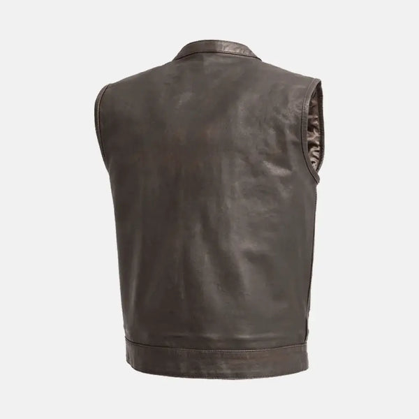 Steel Flyer Leather Vest