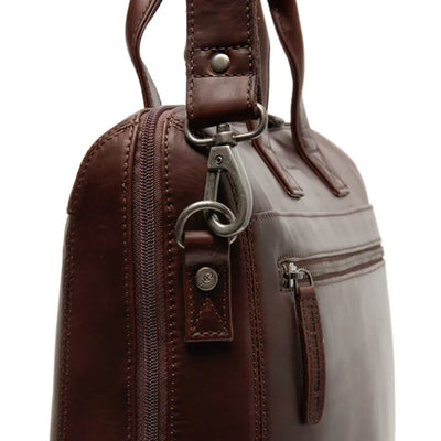 Brown Leather Laptop Bag