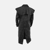 Arcane Envoy Black Leather Duster