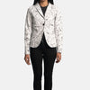 Modern Muse Leather Blazer Women