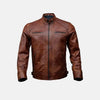 Blaster  Leather Biker Jacket | Men's Biker Jacket