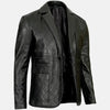 City Vogue Mens Leather Blazer