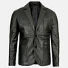 City Vogue Mens Leather Blazer