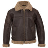 Classic Pilot Sheepskin Leather Jacket for Men"