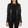 Cleo Leather Biker Jacket | Women's biker jacket