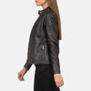 Cleo Leather Biker Jacket | Women's biker jacket