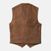 Cycrus Mocha Leather Vest
