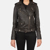 Elegant Odyssey Leather Biker Jacket | Women's Biker Jacket