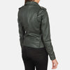 Elegant Odyssey Leather Biker Jacket | Women's Biker Jacket