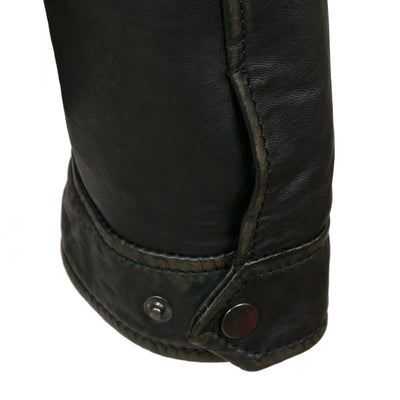 Falcon Men's Brown Leather Jacket