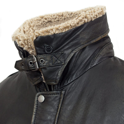 Falcon Men's Brown Leather Jacket