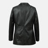 Fashion Forward Leather Blazer For Women