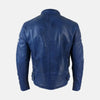 Forte Mens Real Leather Bomber Jacket