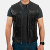 From the Front Leather Motorcycle Vest