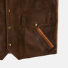 Gideon Leather Vest