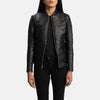 Goddess Glow Women Leather biker Jacket | Genuine Leather