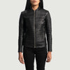 Goddess Glow Women Leather biker Jacket | Genuine Leather