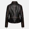 Inferno Vibe Leather Biker Jacket Women