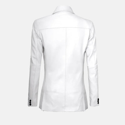 Luna Blaze Womens Leather Blazer