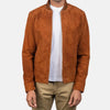 Maximus Leather Bomber Jacket For Men