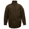 Men's Heritage Brown Leather Coat