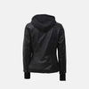 Metro Chrm Bomber Womens Hooded Jacket