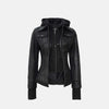 Metro Chrm Bomber Womens Hooded Jacket