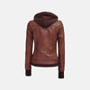 Metro Chrm Bomber Womens Hooded Jacket