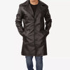 Path Finder Mens Leather Duster