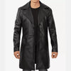 Path Finder Mens Leather Duster