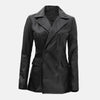 Rene Ascend Women's  Leather Blazer Jacket