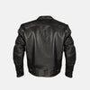 Retro Racer Leather Biker Jacket | Men's Biker Jacket