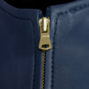 Rory Women's Luxe Blue Leather Jacket