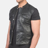 Rural Bandit Leather Motorcycle Vest