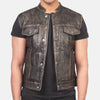 Rural Bandit Leather Motorcycle Vest