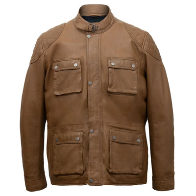 Sandcrest Leather Coat