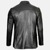 Sartorial Refined Men leather Blazer