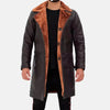 Savage Comfot Mens Leather Duster Coat