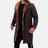 Savage Comfot Mens Leather Duster Coat