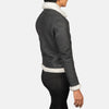 Soft Serenity Leather Bomber Jacket for Women