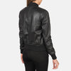Solstice Leather Bomber Jacket for Women