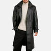 Star Follower Double Breasted Mens Duster Coat